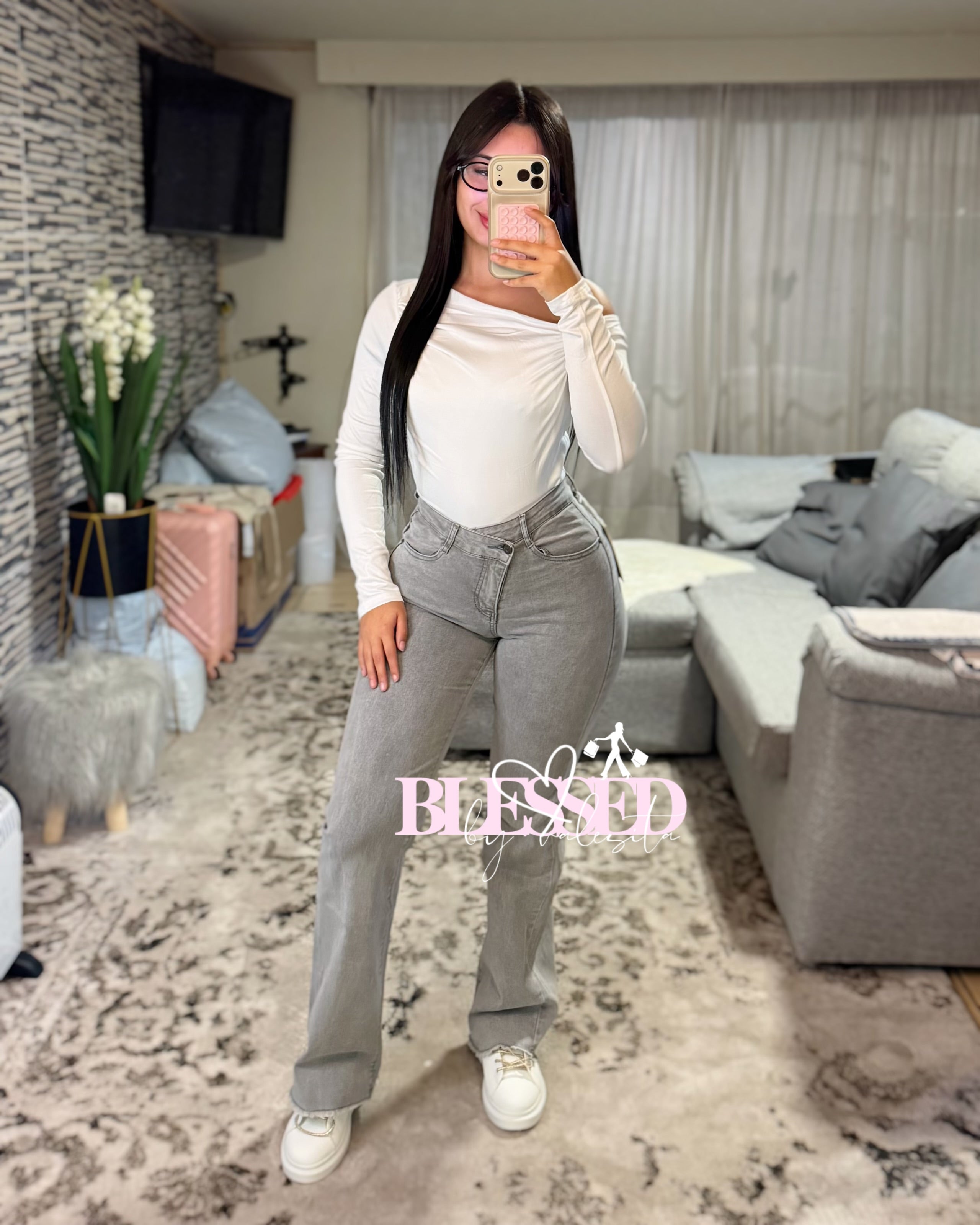 Jeans Wide Leg - Cod #MNN2608-1