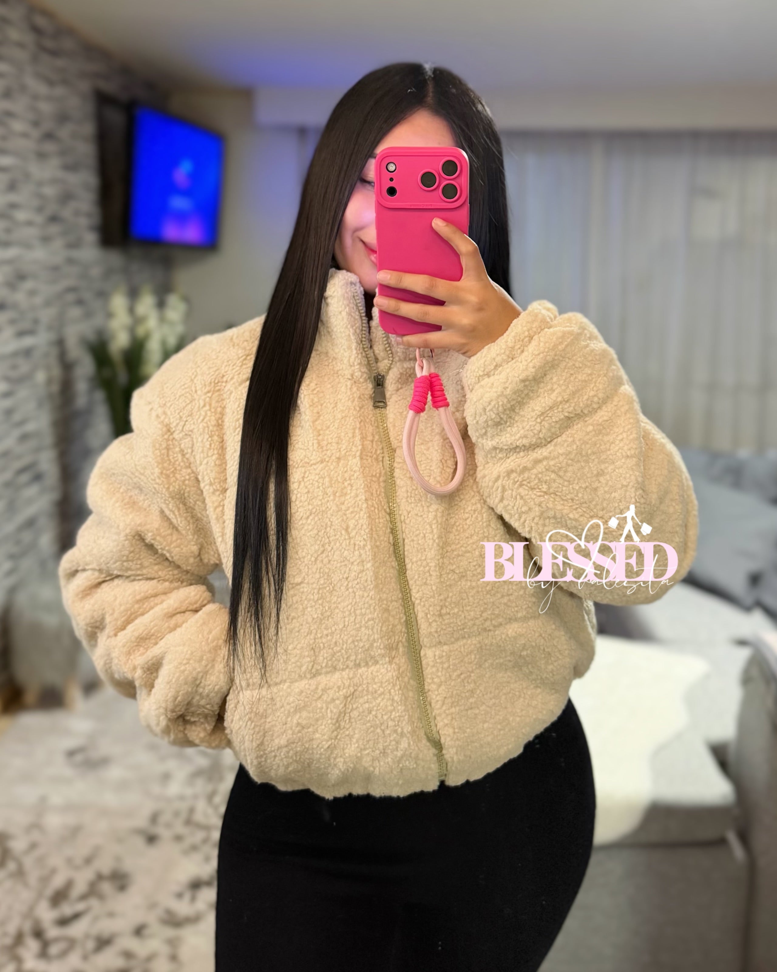 Chaqueta teddy
