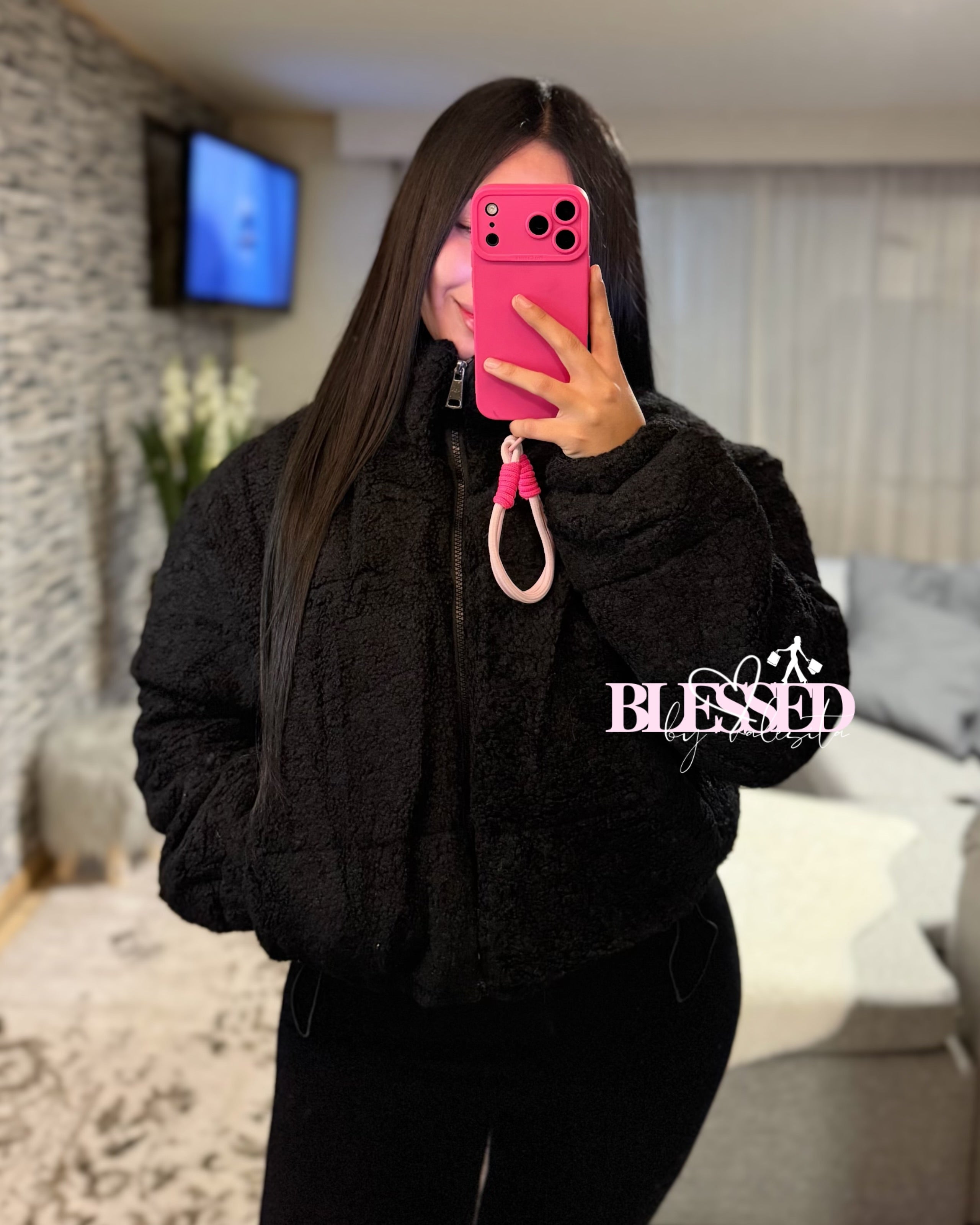 Chaqueta teddy