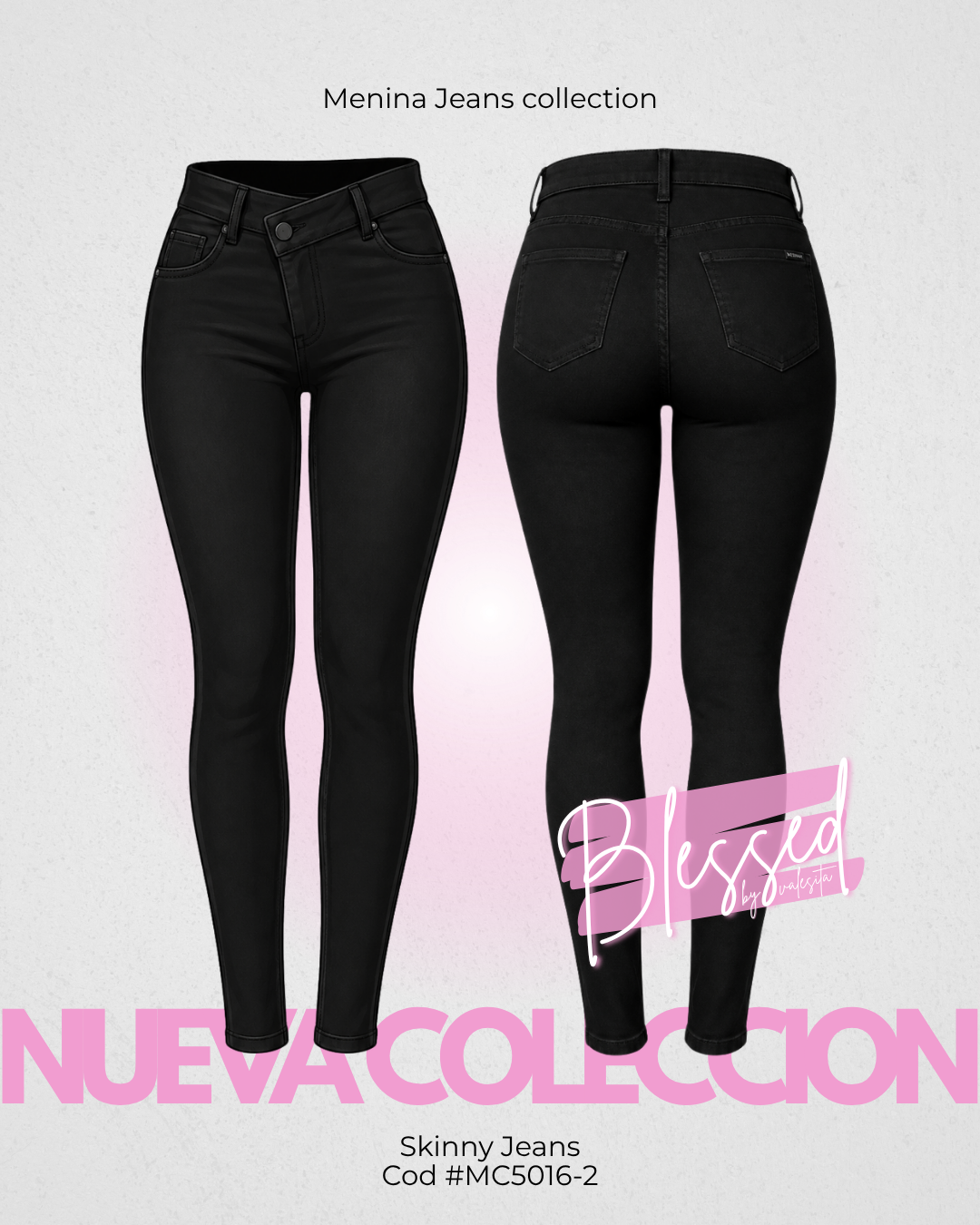 Skinny Jeans - Cod #MC5016-2