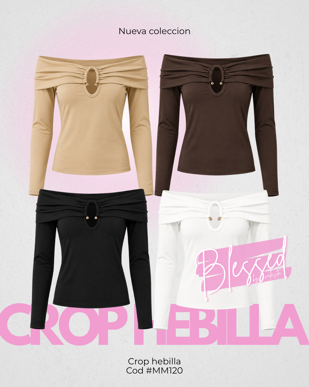 Crop hebilla - Cod #MM120