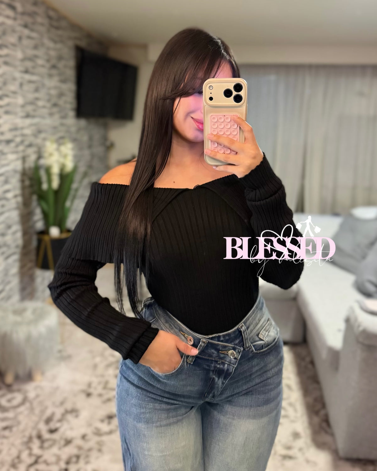 Polera sin hombros - Cod #A-818