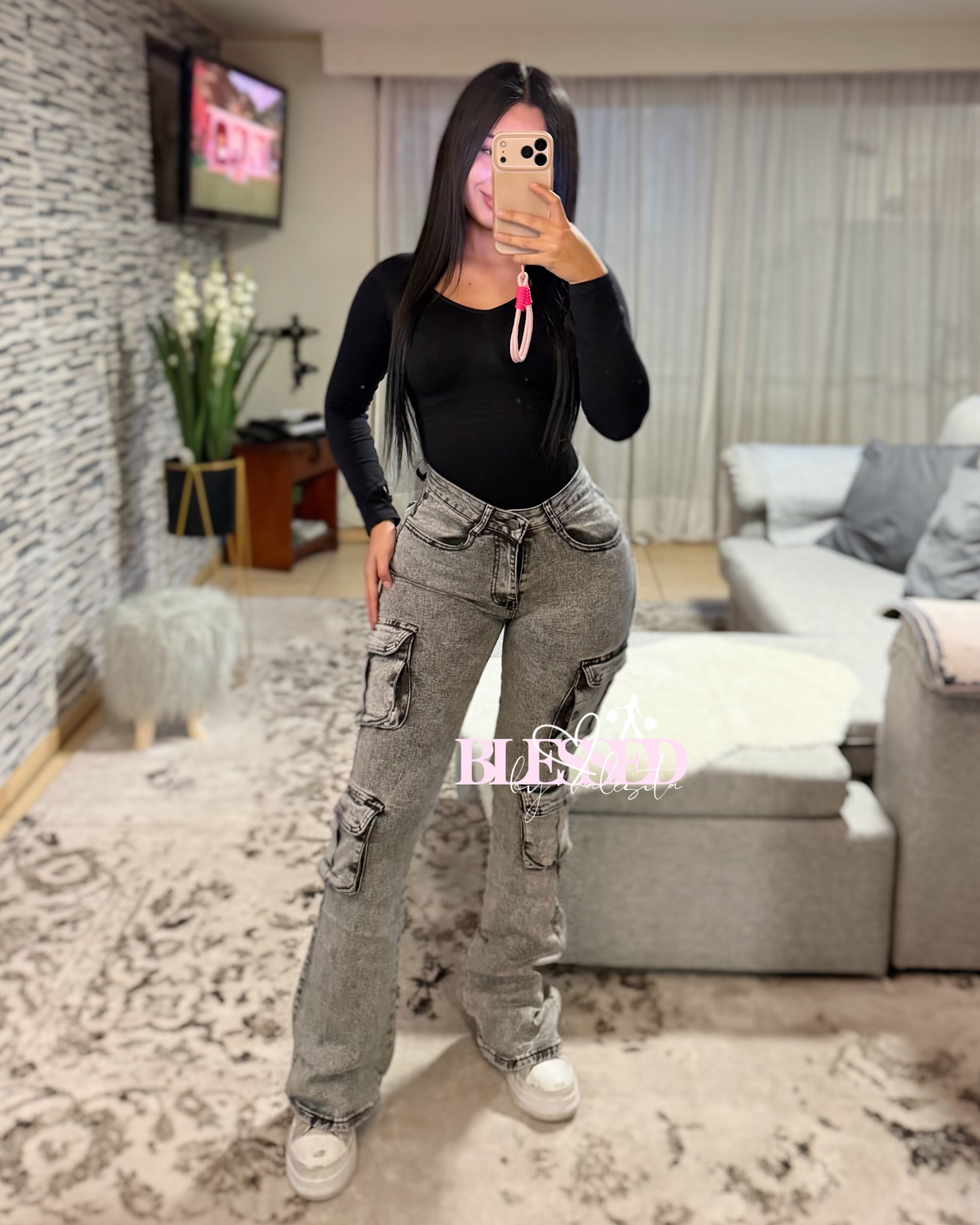 Jeans cargo - Estilo FN