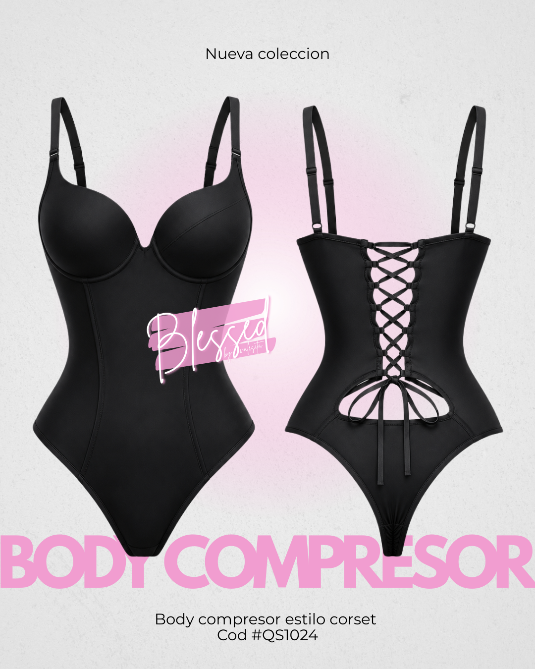 Body compresor - Estilo corset