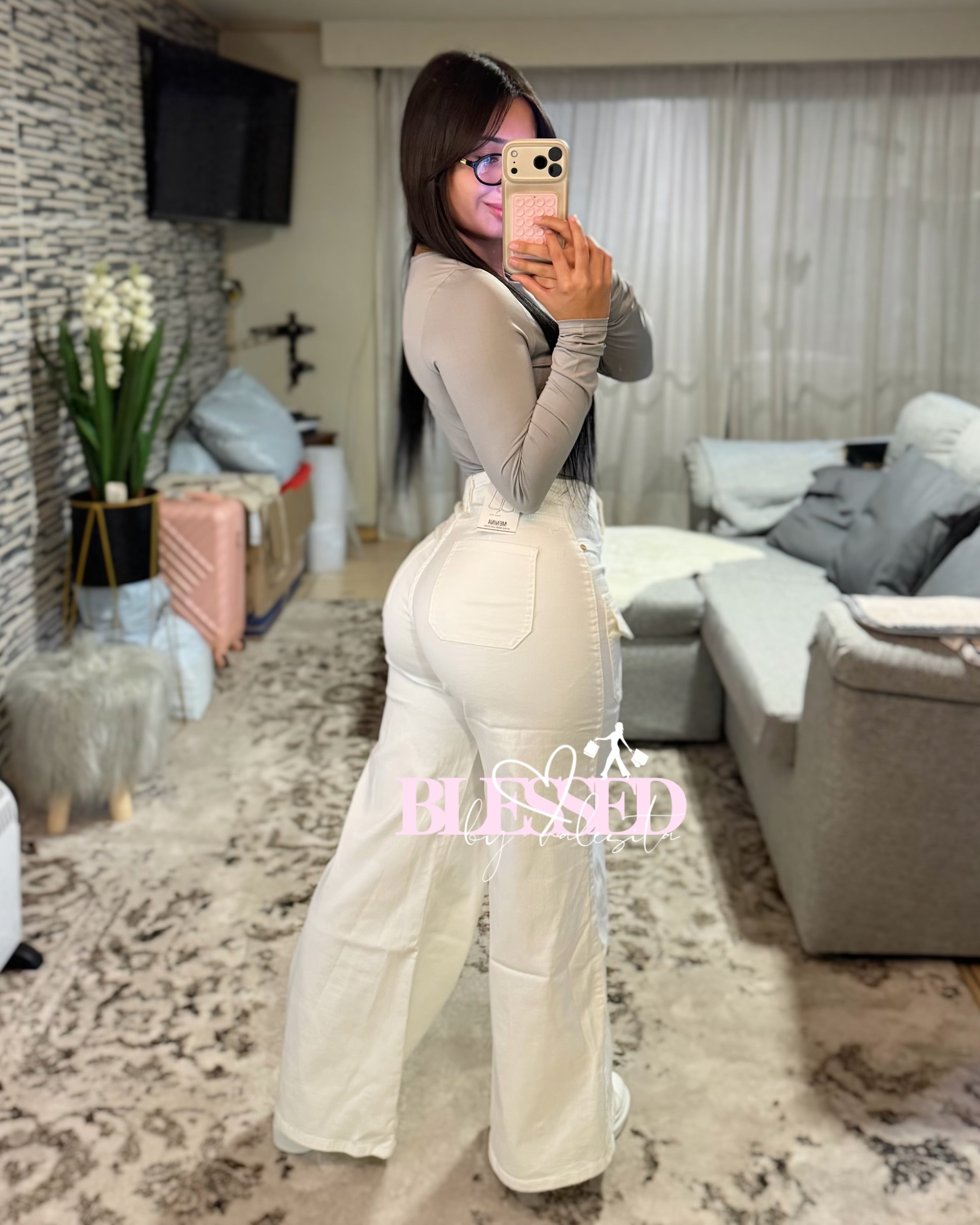 Jeans Wide Leg - Cod #MB7014-4