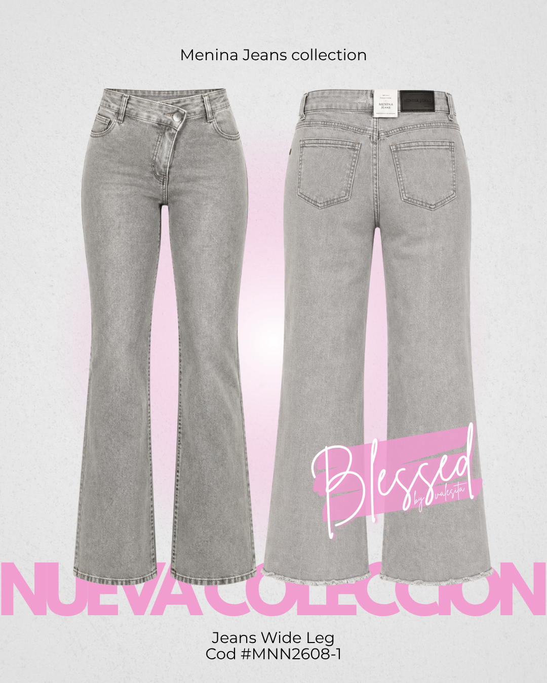 Jeans Wide Leg - Cod #MNN2608-1
