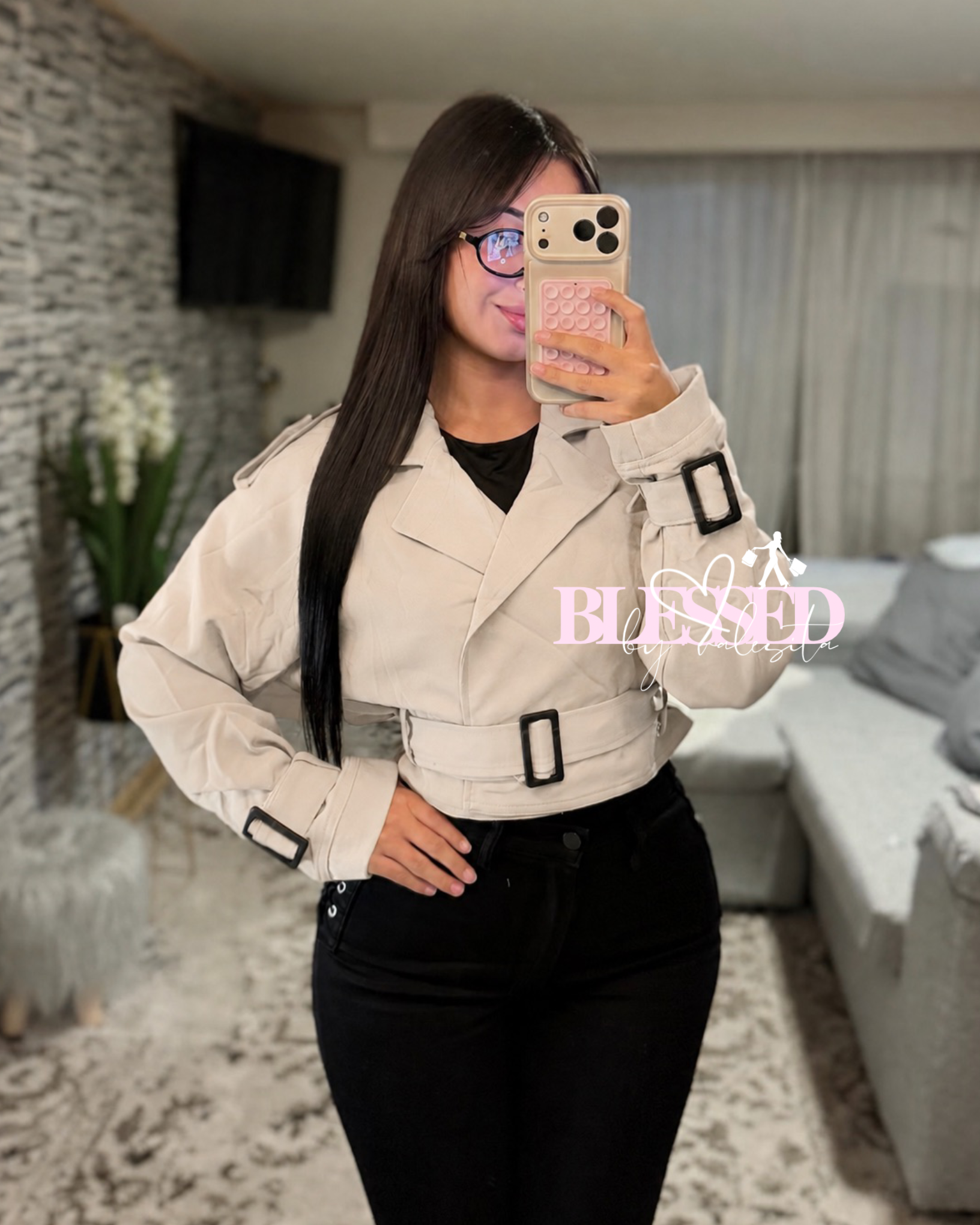 Trench Coat Jacket - Gabardina