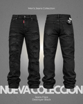 Jeans Flare - Destroyer Black