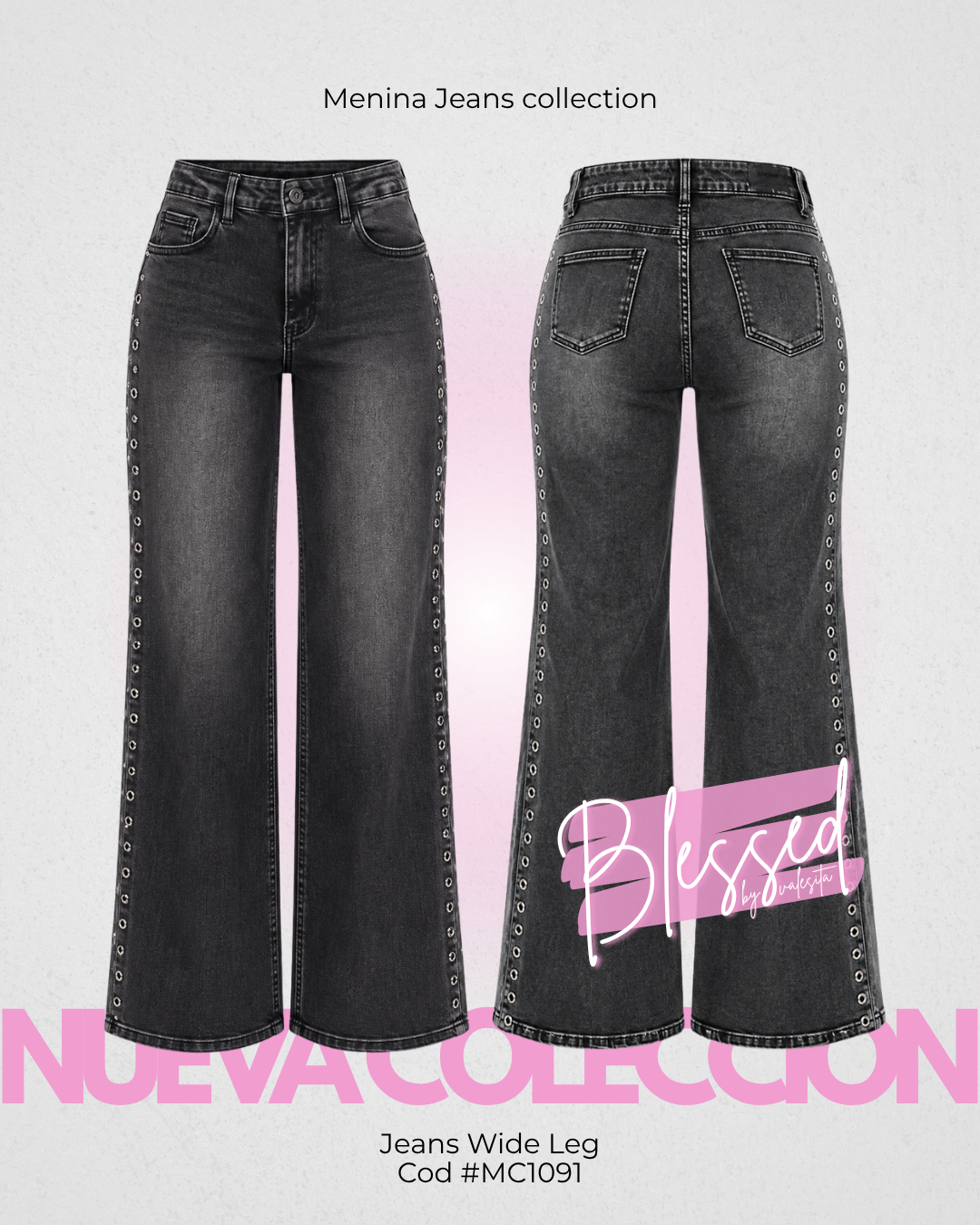 Jeans Wide Leg - Cod #MC1091