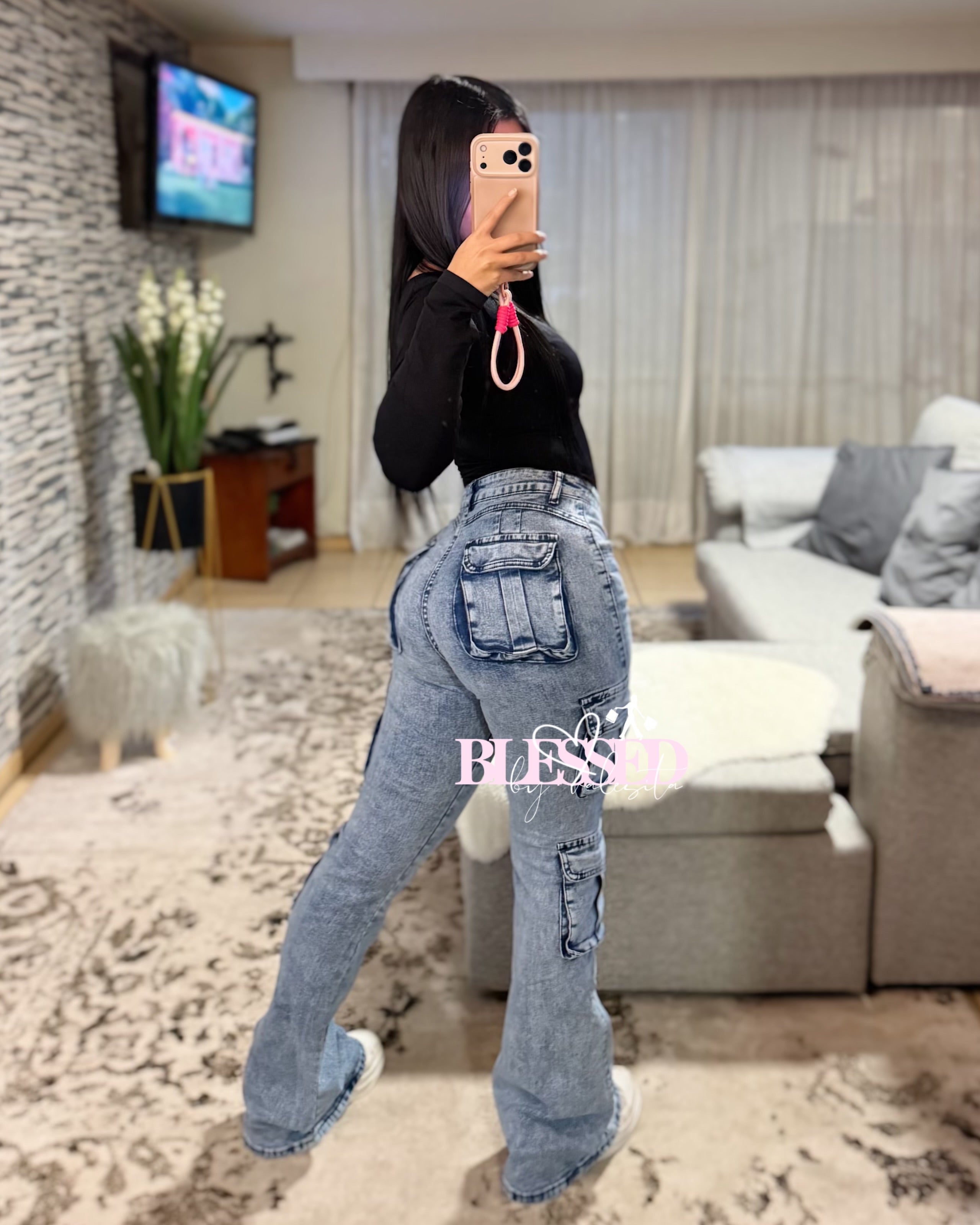 Jeans cargo - Estilo FN