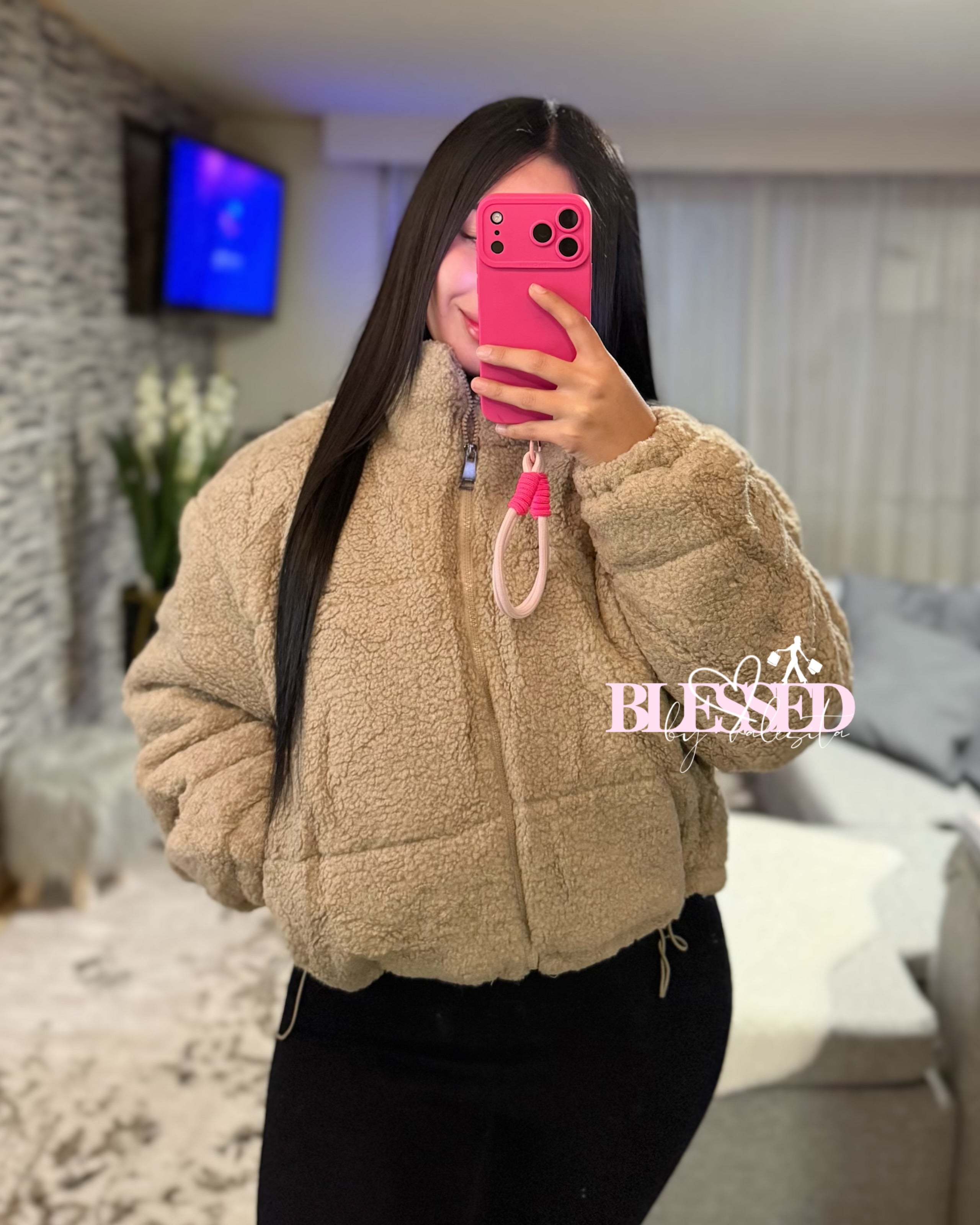 Chaqueta teddy