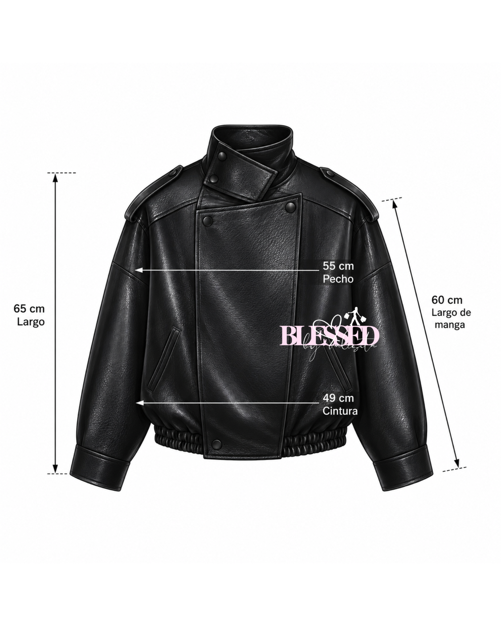 Chaqueta estilo Zara - Eco cuero