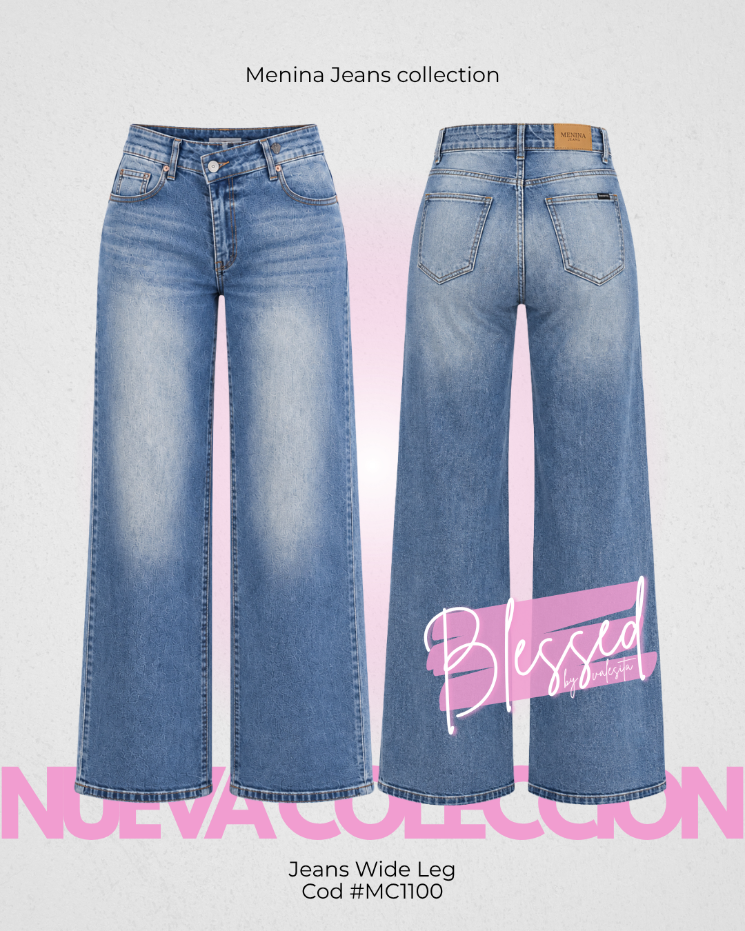 Jeans Wide Leg - Cod #MC1100