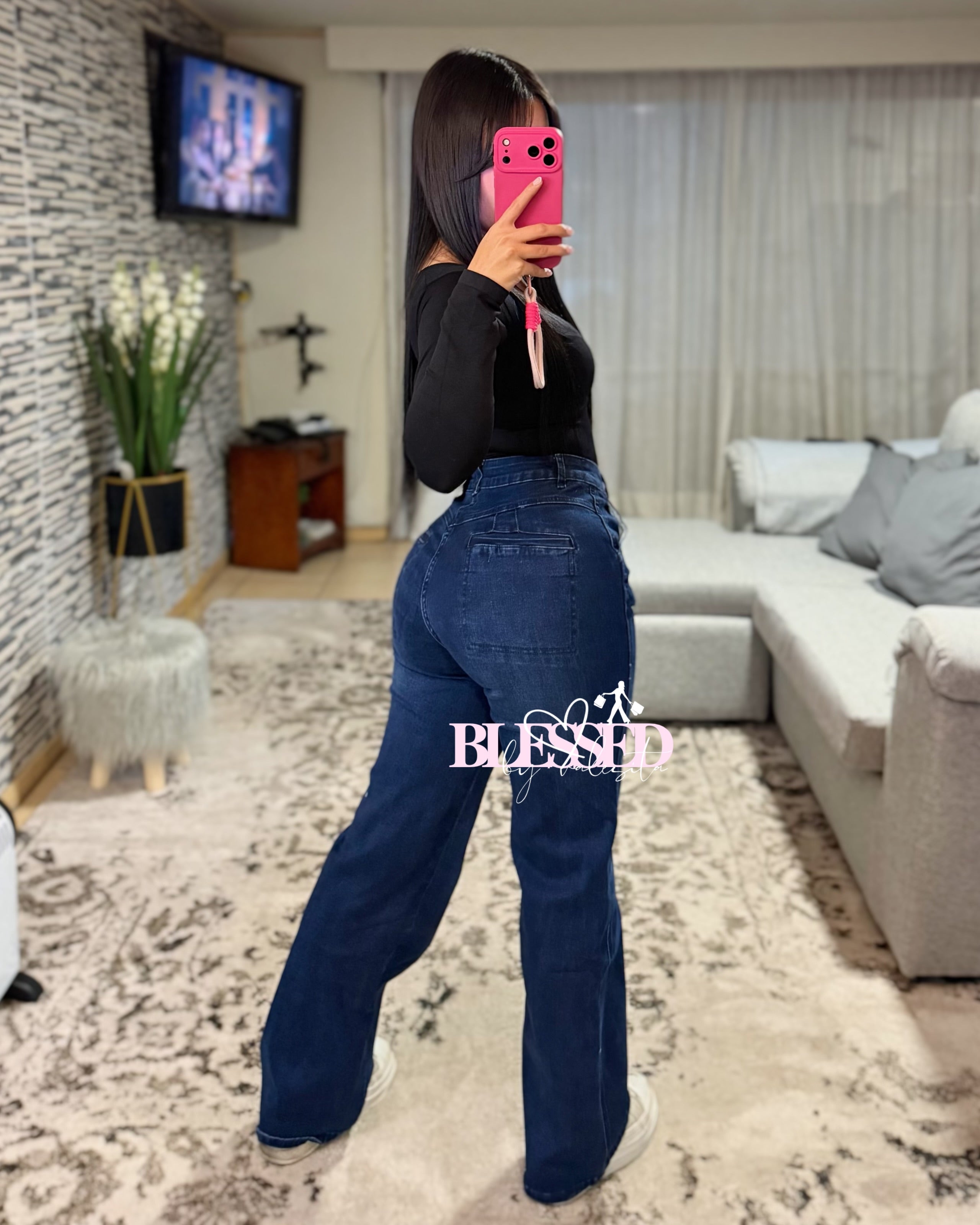 Jeans Wide Leg - Diseño moda