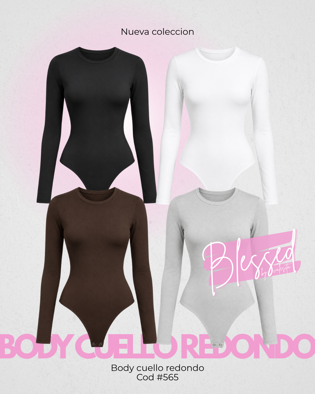Body cuello redondo - Cod #565