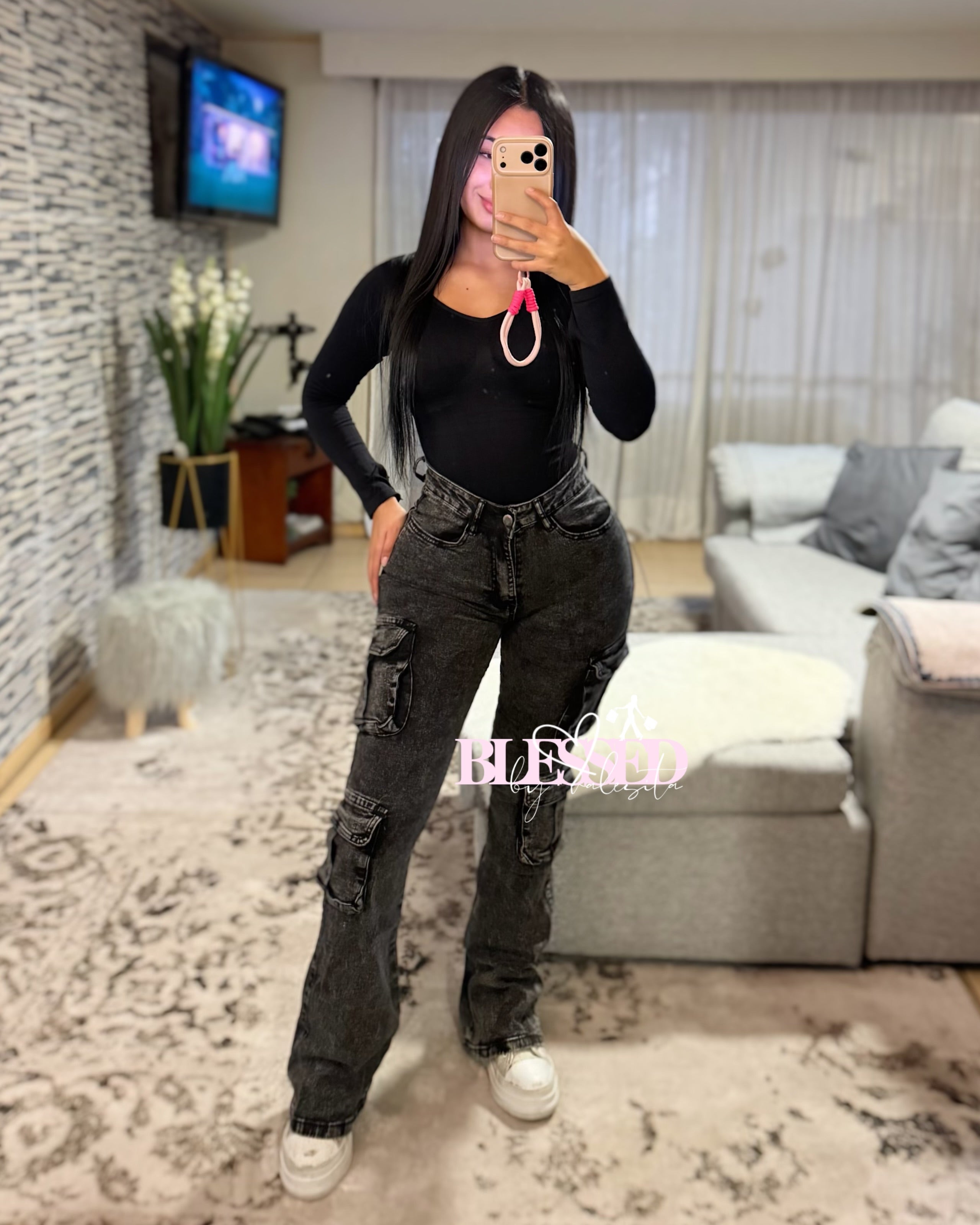 Jeans cargo - Estilo FN