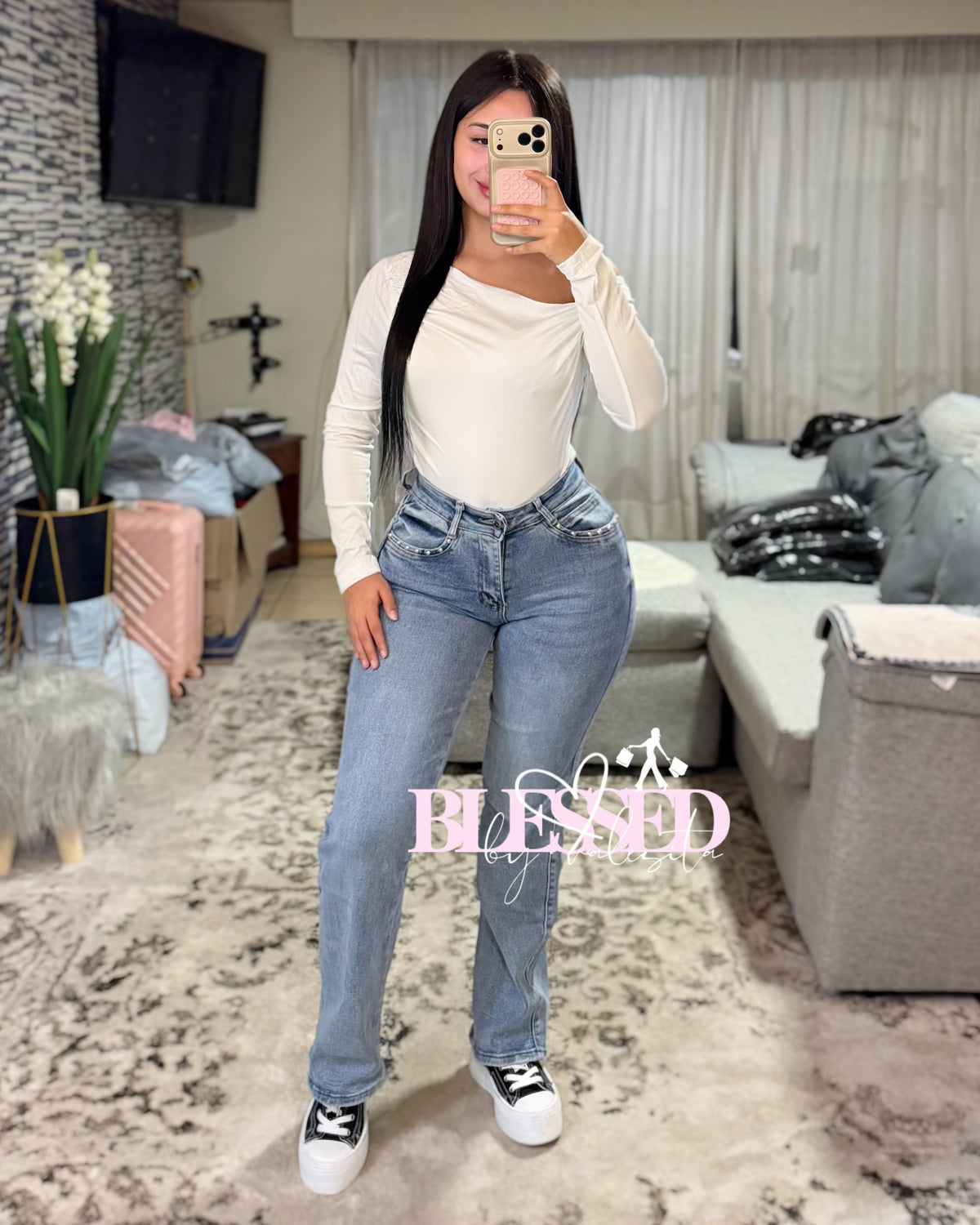 Straight Leg Jeans - Cod #MC1078