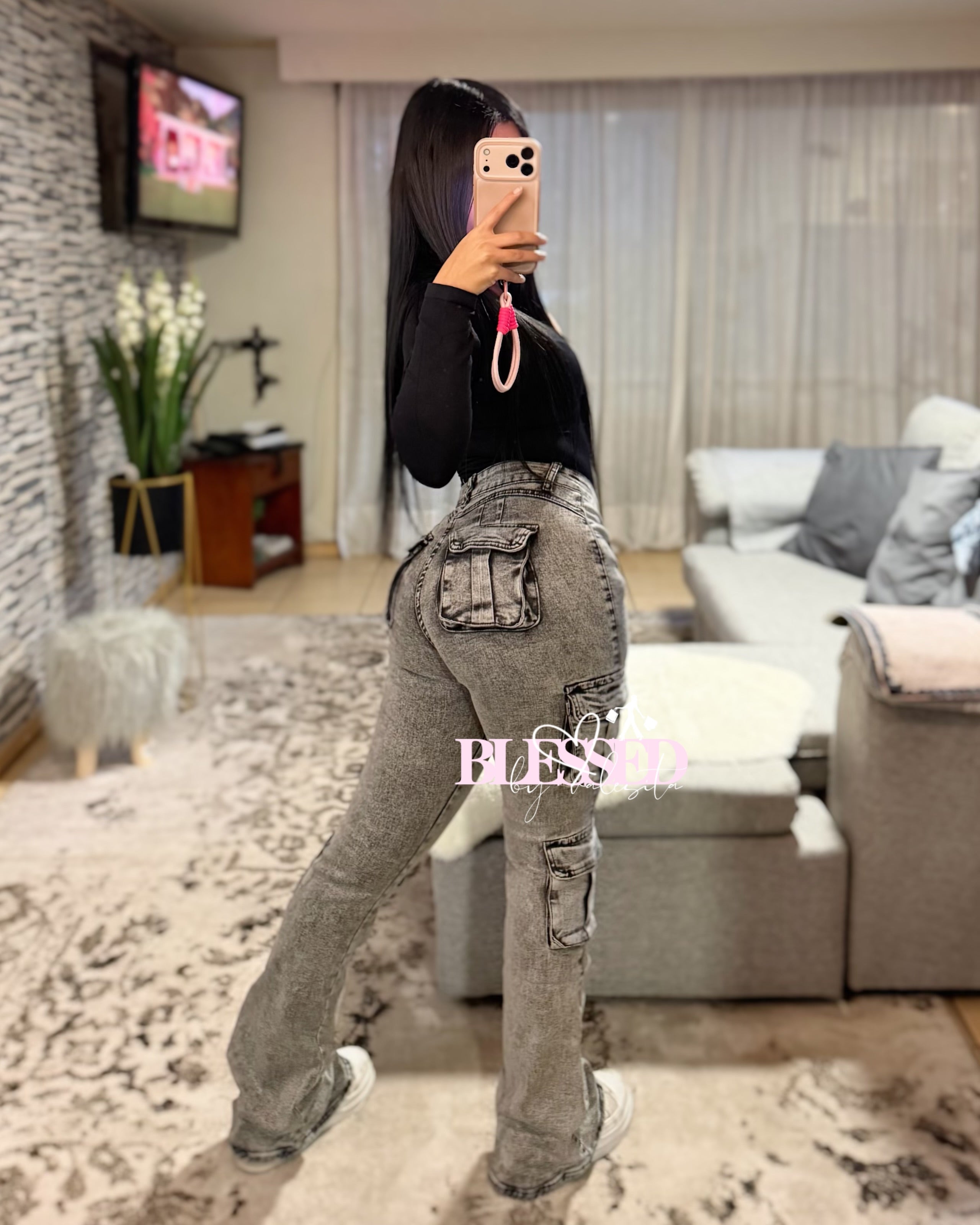 Jeans cargo - Estilo FN