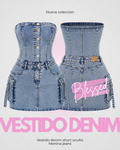 Vestido denim - Cod #MB423