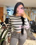 Crop lanilla - Diseño lineas