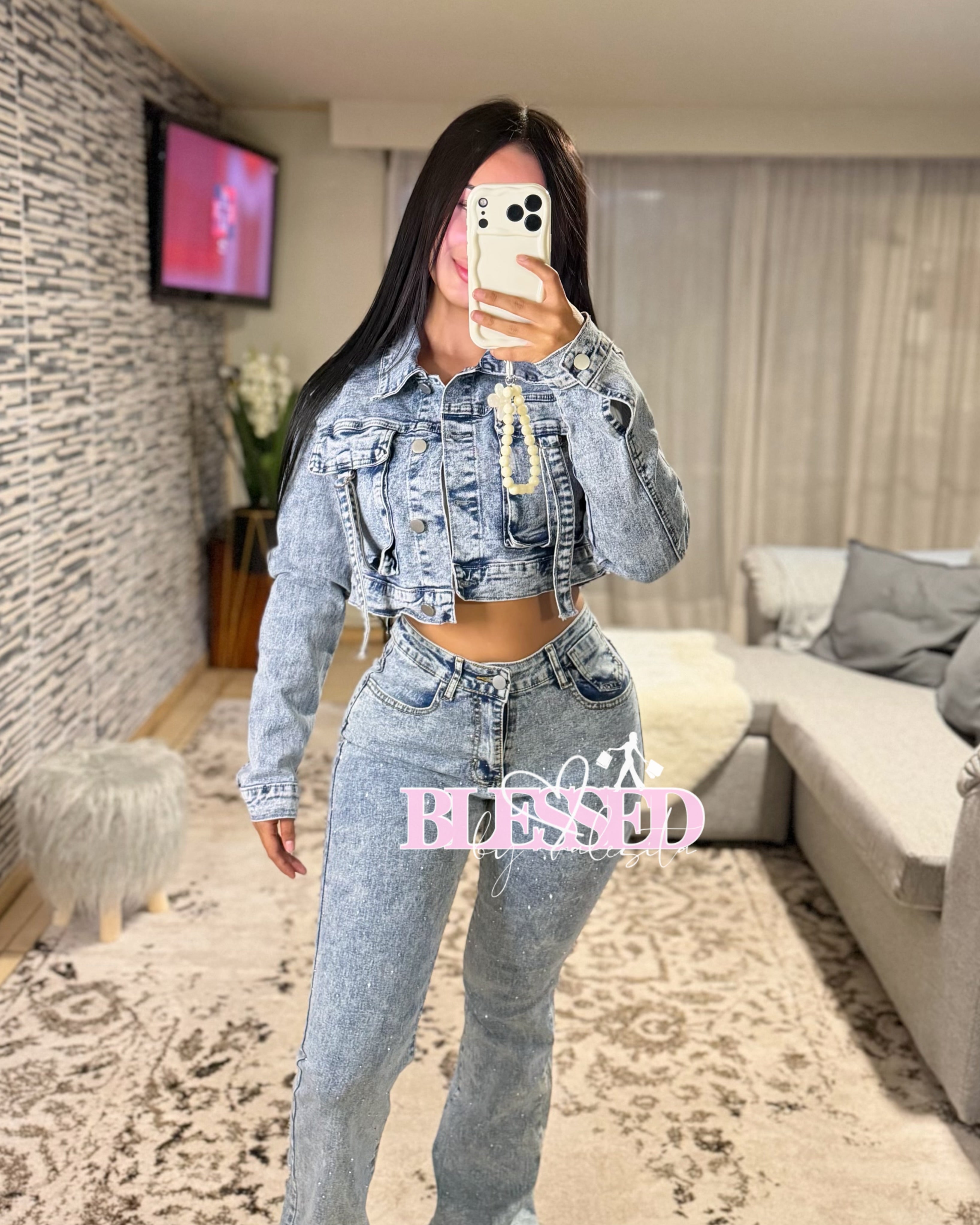 Chaqueta denim cod #543