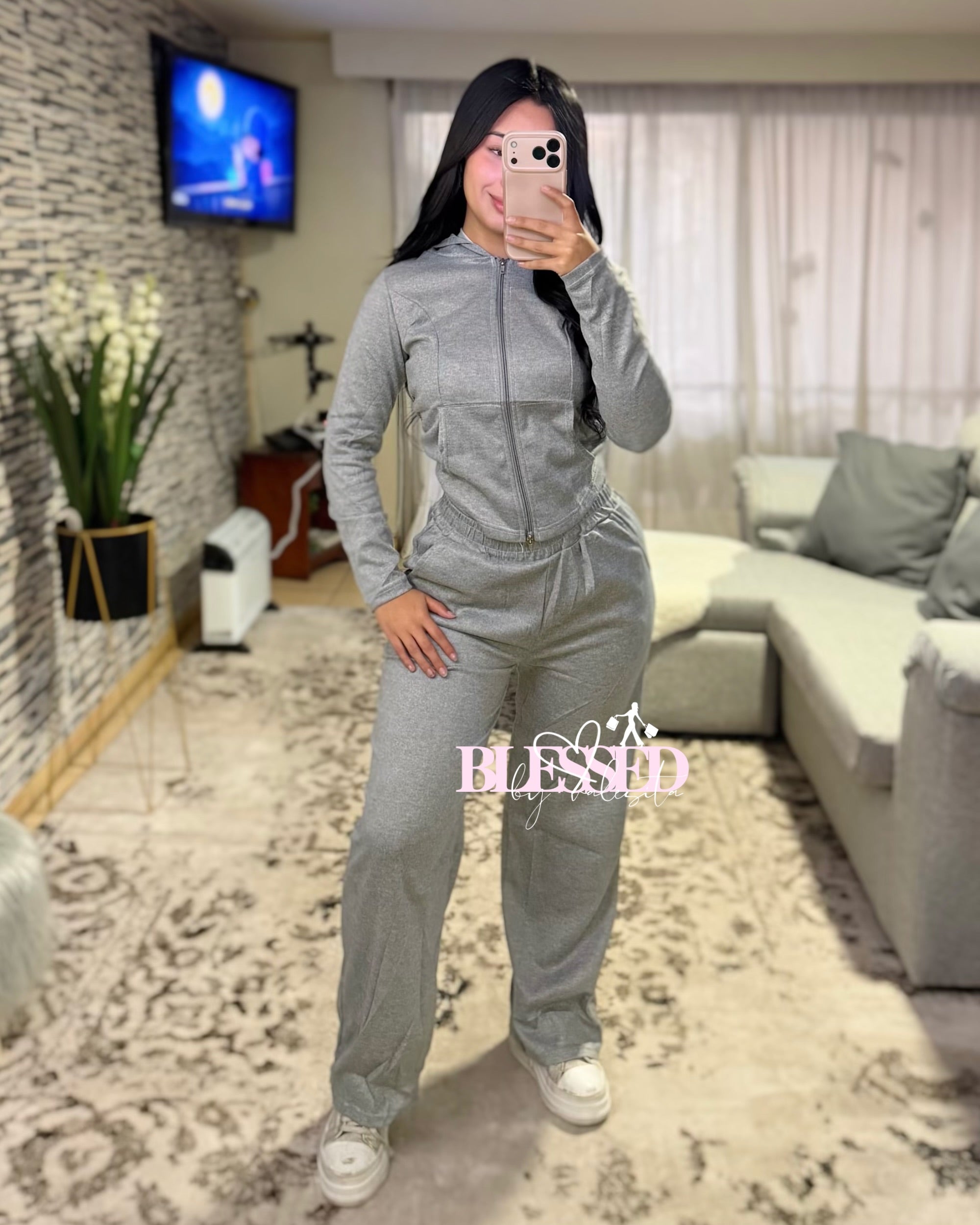 Conjunto estilo deportivo - Tela delgada