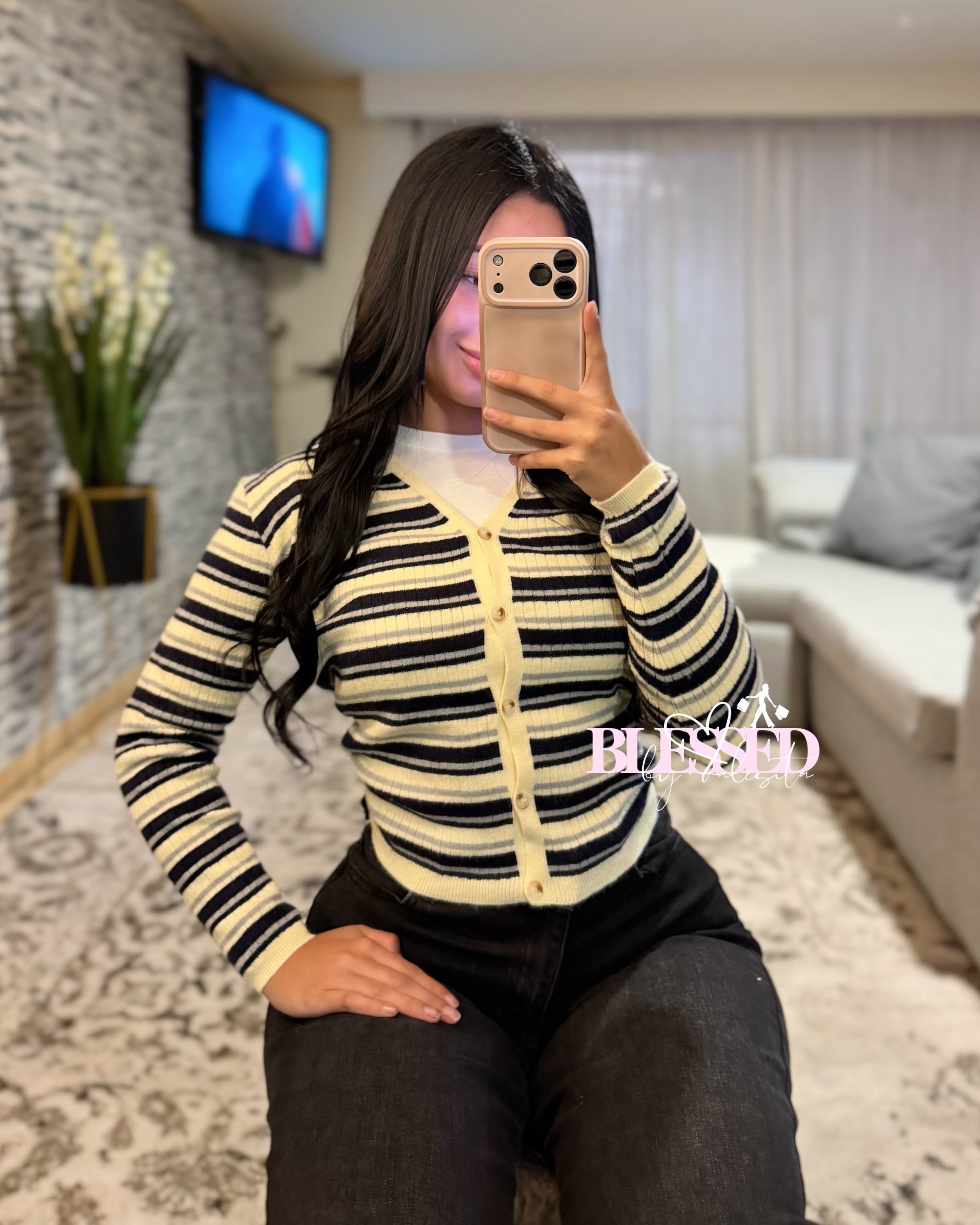 COD #12 - Cardigan rallado