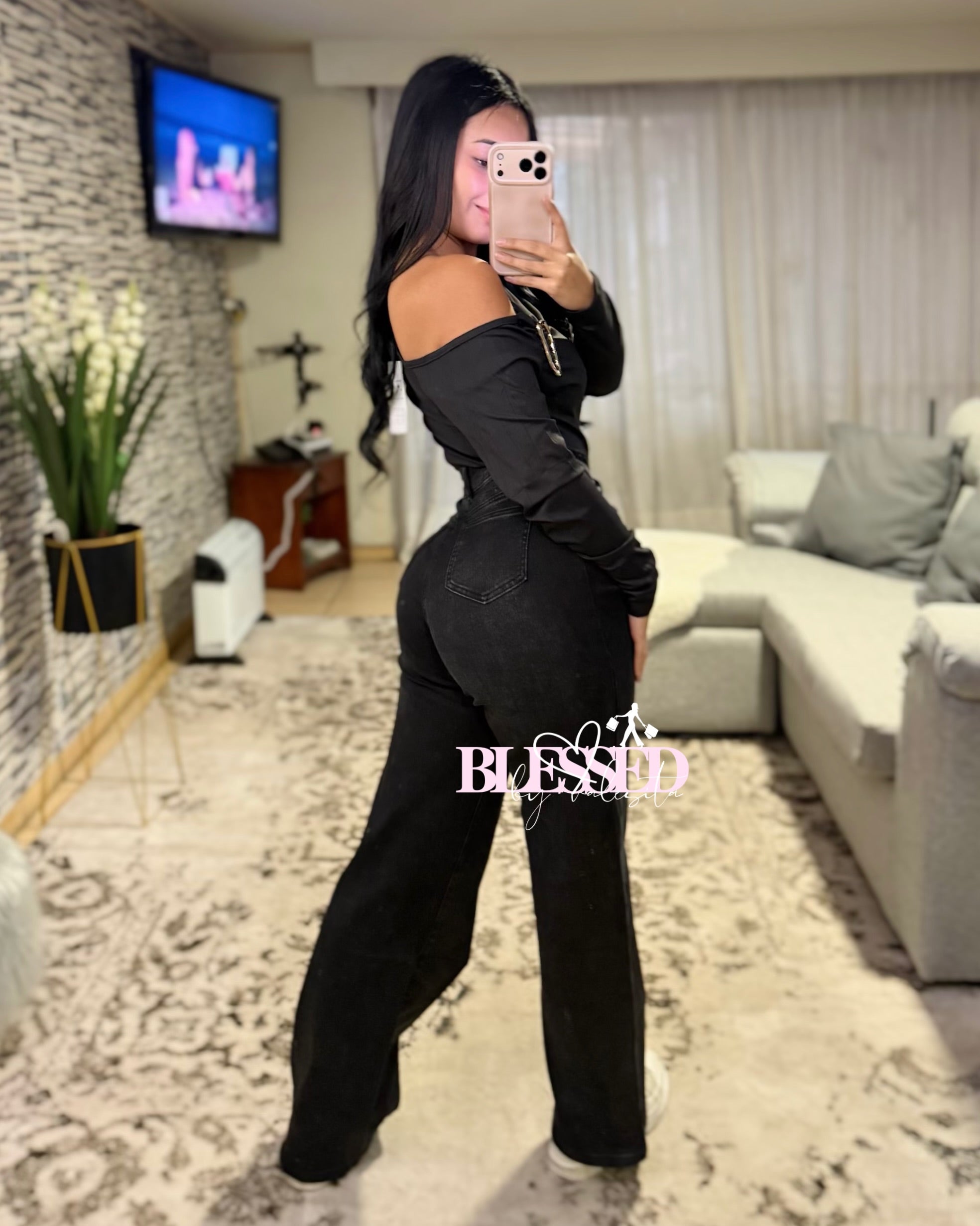 Jeans wide leg - Cruzado