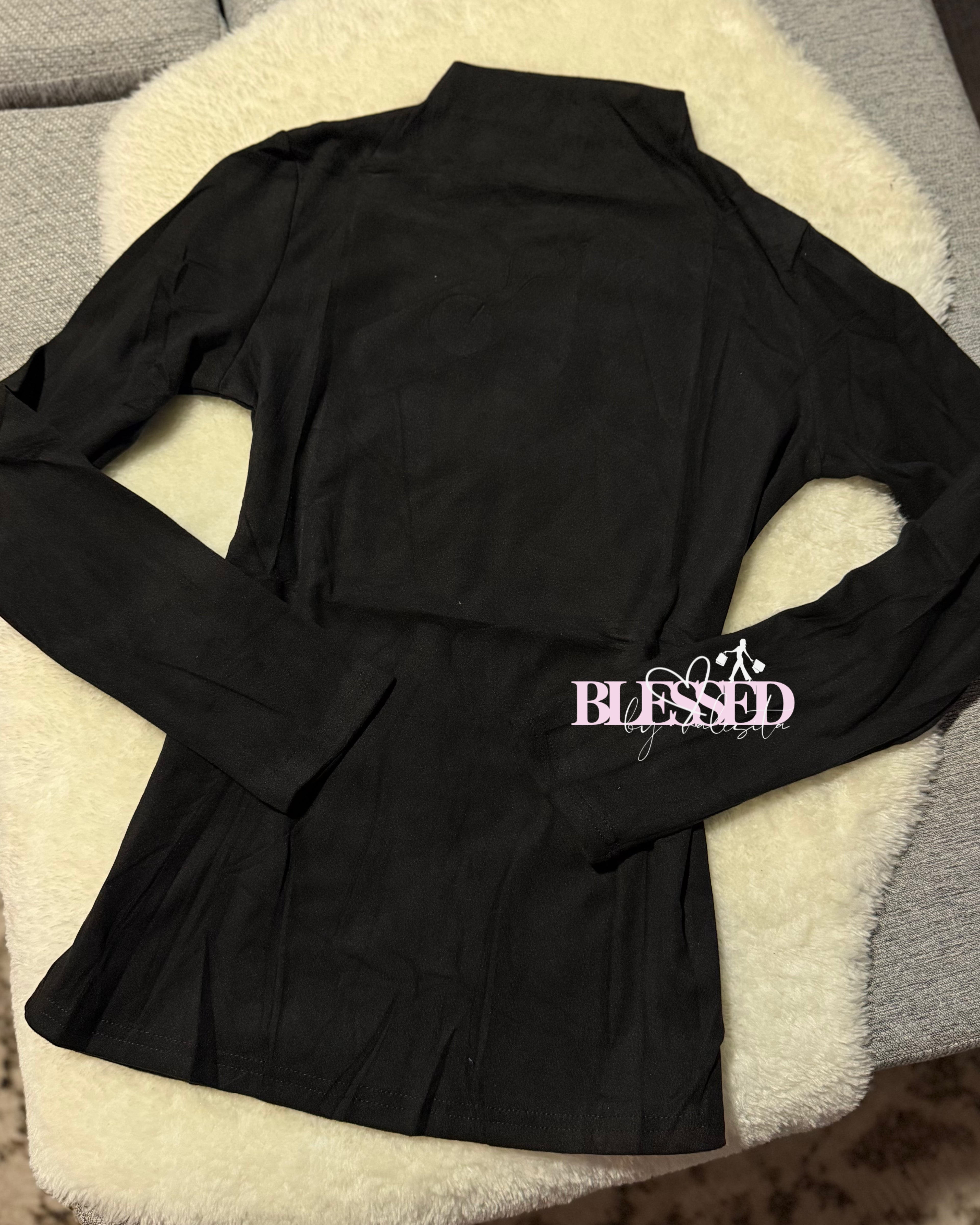Polera c/cuello forrada con polar