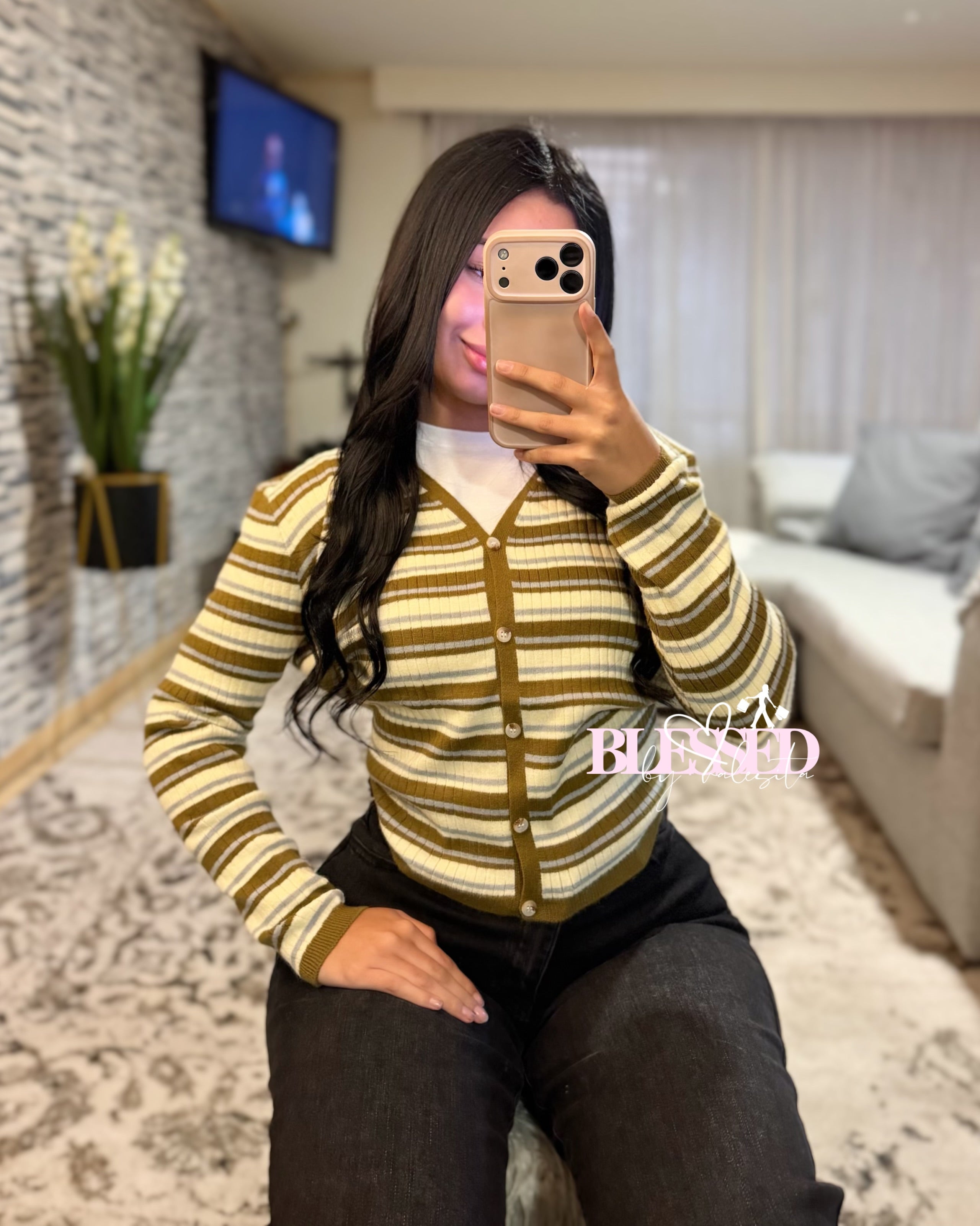 COD #12 - Cardigan rallado